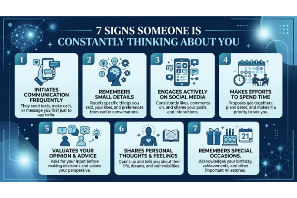 Signs Someone Is Constantly Thinking About You