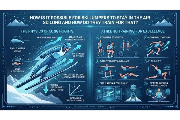 How Is It Possible for Ski Jumpers to Stay in the Air So Long