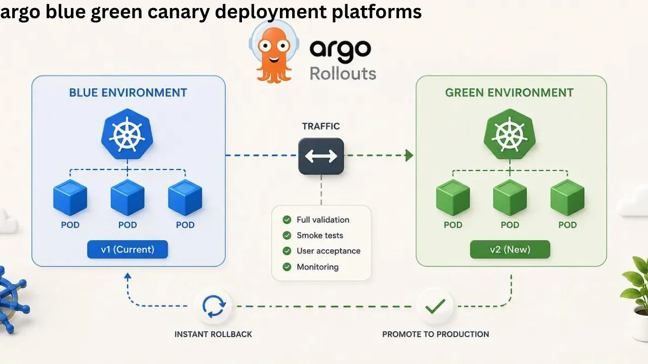 argo blue green canary deployment platforms