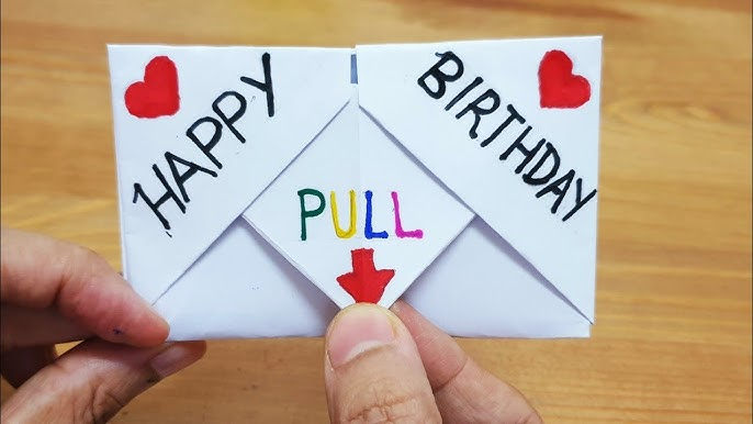 Easy Handmade Birthday Card Ideas for Kids and Adults