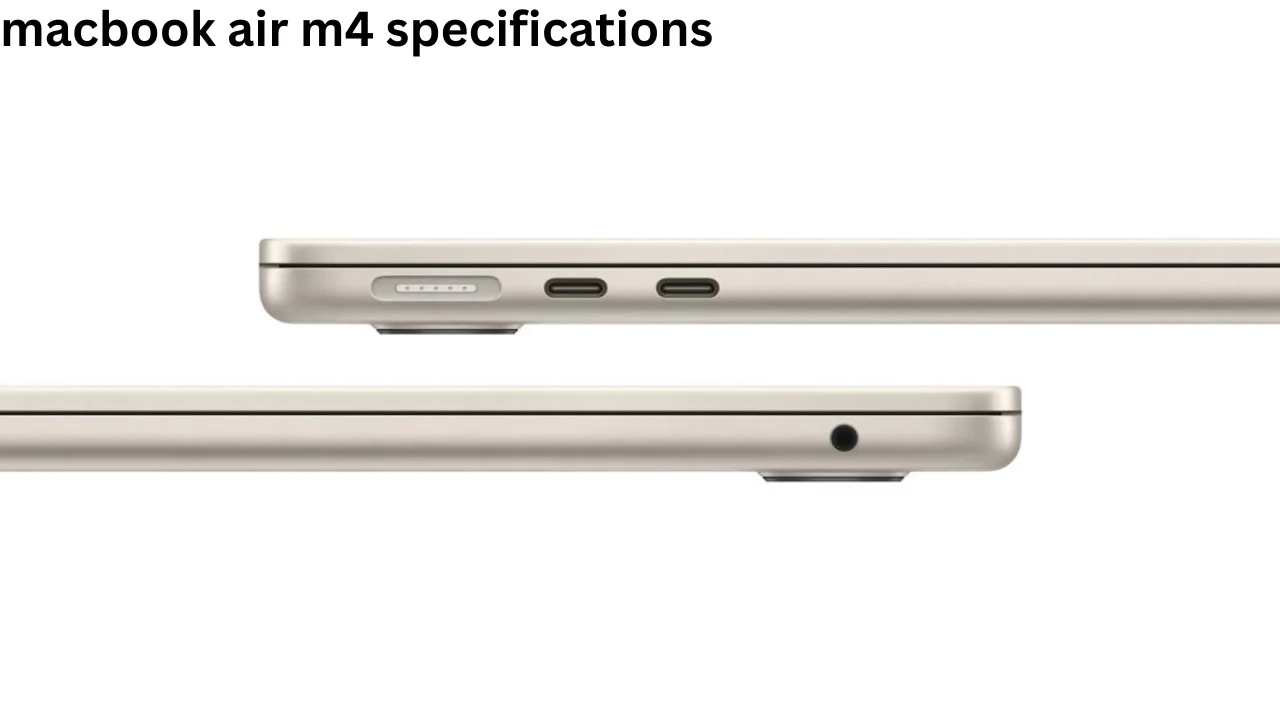 macbook air m4 specifications