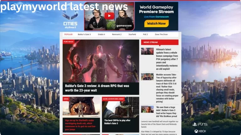 playmyworld latest news