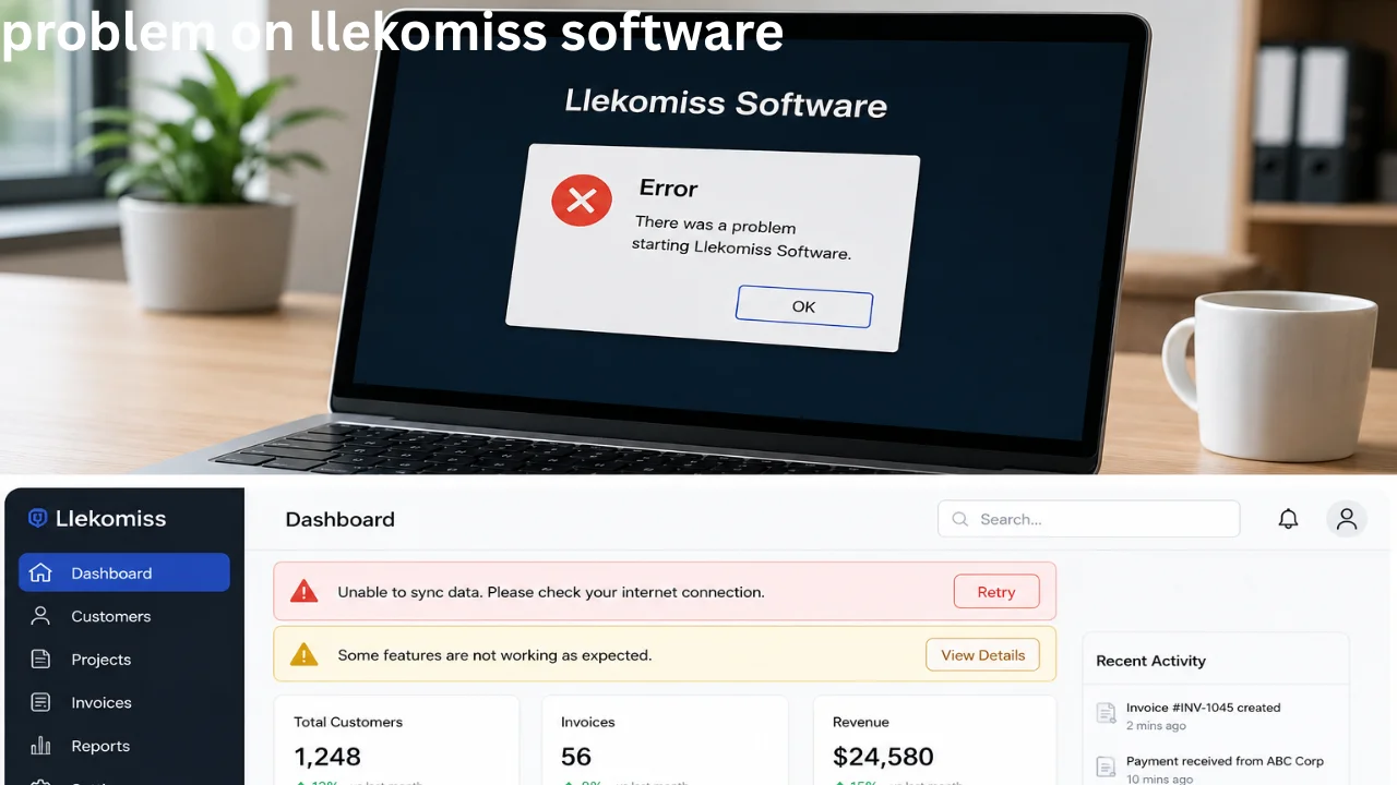 problem on llekomiss software